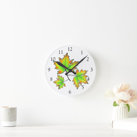 Maple Leaf Ronde Klok (Huis)