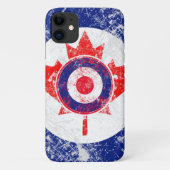 Maple Leaf Roundel Graphic Case-Mate iPhone Case (Achterkant)