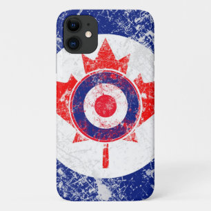 Maple Leaf Roundel Graphic iPhone 11 Hoesje
