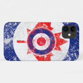 Maple Leaf Roundel Graphic Case-Mate iPhone Case (Achterkant (horizontaal))