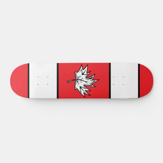 Maple-Leaf-Skateboard Persoonlijk Skateboard (Horizontaal)