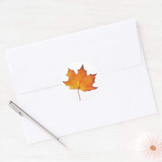 Maple Leaf Sticker (Envelop)