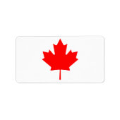 Maple Leaf Sticker Blad Vinyl Decal | Product van (Voorkant)