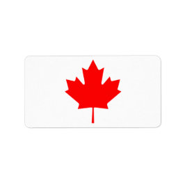 Maple Leaf Stickerblad Vinyl Decal | Product van Etiket