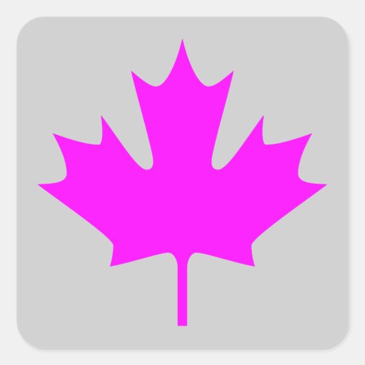 Maple Leaf - Stickers (Voorkant)