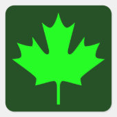 Maple Leaf - Stickers (Voorkant)