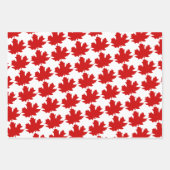 Maple leaf-symbool van Canada. Inpakpapier Vel (Voorkant 3)