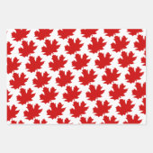 Maple leaf-symbool van Canada. Inpakpapier Vel (Voorkant 2)
