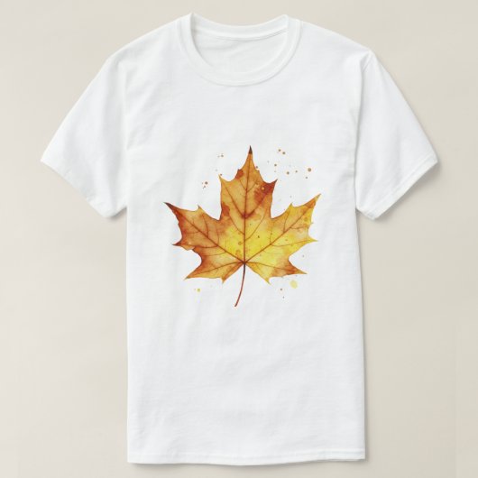  Maple leaf T-shirt (Design voorkant)