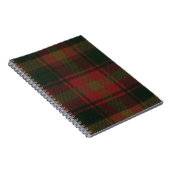 Maple Leaf Tartan Spiral Boundnotebook Notitieboek (Rechterzijde)
