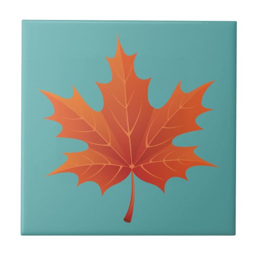 Maple Leaf Tegeltje (Voorkant)