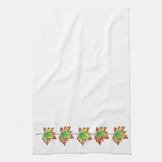 Maple Leaf Theedoek (Verticaal)