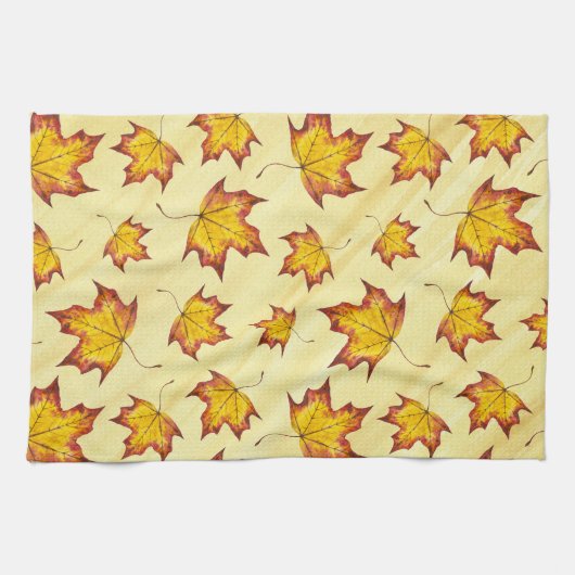 Maple Leaf Theedoek (Horizontaal)