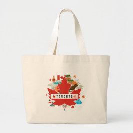 Maple Leaf Toronto Canvas tas