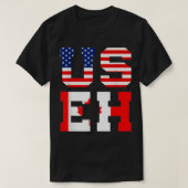 Maple Leaf USA Patriotic Canada T-shirt (Design voorkant)