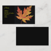 Maple Leaf Visitekaartje (Voorkant / Achterkant)