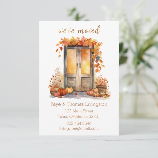 Maple Leaf voordeur, bewegende aankondiging (Staand voorkant)