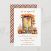 Maple Leaf voordeur, bewegende aankondiging (Voorkant / Achterkant)