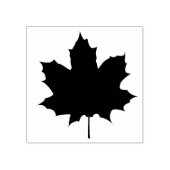 Maple Leaf Wood Art Stamp Rubberstempel (Afrduk)