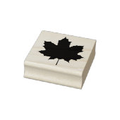 Maple Leaf Wood Art Stamp Rubberstempel (Stempel)