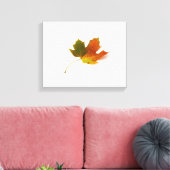 Maple Leaf Wrapped Canvas (Insitu (Woonkamer))