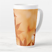 Maple Leaves Achtergrond-10792 Latte Mok (Rechterhoek)