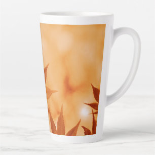 Maple Leaves Achtergrond-10792 Latte Mok