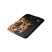 Maple Leaves Autumn Monogram Bath Mat (Gekanteld)