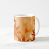 Maple Leaves Banner Koffiemok (Voorkant rechts)