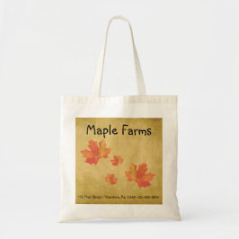 Maple Leaves Business Canvas tas