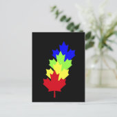 Maple Leaves - Canada Briefkaart (Staand voorkant)