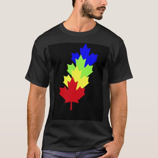 Maple Leaves - Canada T-shirt (Voorkant)