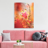 Maple Leaves Canvas Afdruk (Insitu (Woonkamer))