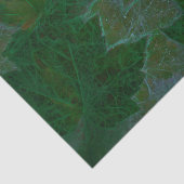 Maple Leaves Green Neon Summer Tissuepapier (Detail)