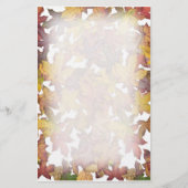 Maple Leaves in Herfst Briefpapier (Voorkant)