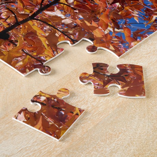 Maple Leaves Legpuzzel (Zijkant)