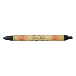 Maple Leaves Maple Syrup Business Custom Pen