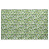 Maple leaves on white stof (Yard (91,4 cm))