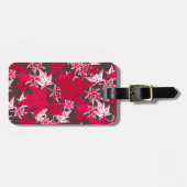 Maple Leaves op een Koolse achtergrond Bagagelabel (Voorkant horizontaal)