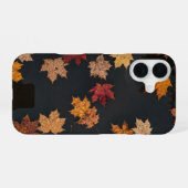 Maple Leaves Pattern Fall Phone Case iPhone 16 Hoesje (Achterkant horizontaal)