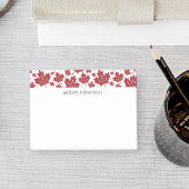 Maple Leaves Personalized Post-it® Notes