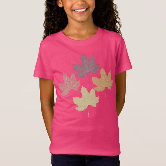 MAPLE LEAVES T-SHIRT (Voorkant)