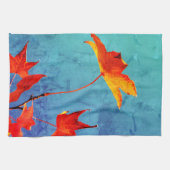Maple Leaves Theedoek (Horizontaal)