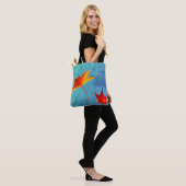 Maple Leaves Tote Bag (Op model)