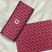 Maple lekt op een steenkoolachtergrond-weefselpapi tissuepapier