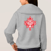 MAPLE MADE WITH TRIANGLES CANADA FLAG BY MASANSER (Achterkant)