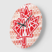 MAPLE MADE WITH TRIANGLES CANADA FLAG BY MASANSER GROTE KLOK (Hoek)