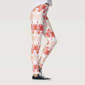 MAPLE MADE WITH TRIANGLES CANADA FLAG BY MASANSER LEGGINGS (Rechts)