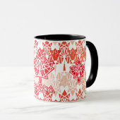 MAPLE MADE WITH TRIANGLES CANADA FLAG BY MASANSER MOK (Voorkant rechts)