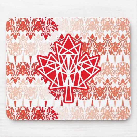 MAPLE MADE WITH TRIANGLES CANADA FLAG BY MASANSER MUISMAT (Voorkant)
